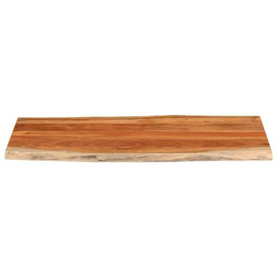 vidaXL Tafelblad rechthoekig natuurlijke rand 140x60x3,8 cm acaciahout