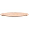 vidaXL Tafelblad rond &Oslash;90x2,5 cm massief beukenhout