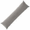 vidaXL Kussensloop HEERLEN Lichtgrijs 40 x 145 cm corduroy