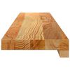 vidaXL Vensterbanken 2 st 90x15x2 cm massief eikenhout lichtbruin