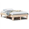 vidaXL Bedframe zonder matras massief grenenhout 120x190 cm