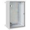 vidaXL Bedieningskast Grijs 47 x 20 x 50 cm ABS Kunststof