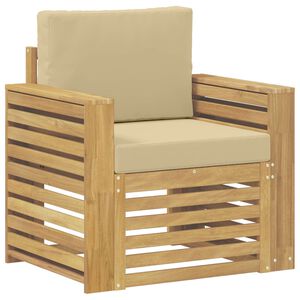 vidaXL Buiten bankenset Polyester Wit