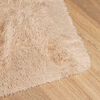 vidaXL Hoogpolig vloerkleed NAVARRA 80x150 cm polyester beige