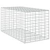 vidaXL Gabion met 3,5 mm Draad en 5x10 cm Mesh 50x100x50 cm