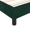 vidaXL Boxspring bed 120x200 cm fluweel donkergroen