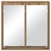 vidaXL Badkamer spiegelkast Artisan Eiken 60 x 20 x 60 cm Bewerkt hout