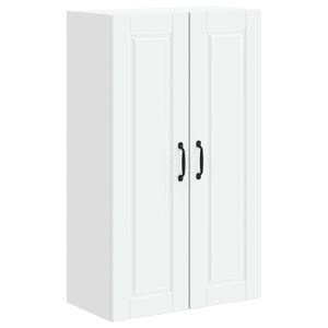 vidaXL Wandkast PORTO Wit 60 x 31 x 100 cm Bewerkt hout