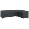 vidaXL Meubelhoes Zwart 286 x 222 x 80 cm 210D Oxford Stof