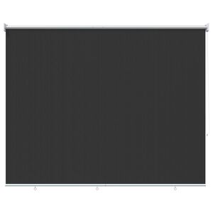 vidaXL Rolgordijn voor buiten 225(B)x140(H) cm antracietkleurig