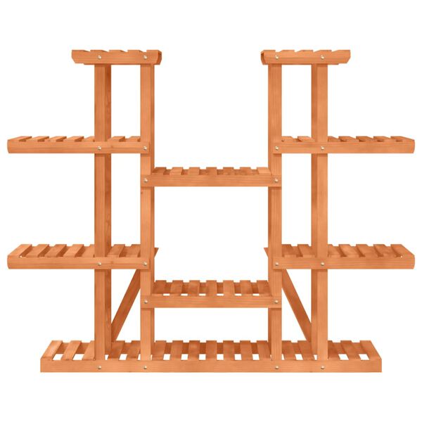 vidaXL Plantenstandaard 110x25x110,5 cm massief vurenhout