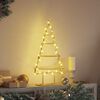 vidaXL Metalen kerstboom met standaard Goud 60 cm Poedergecoat staal