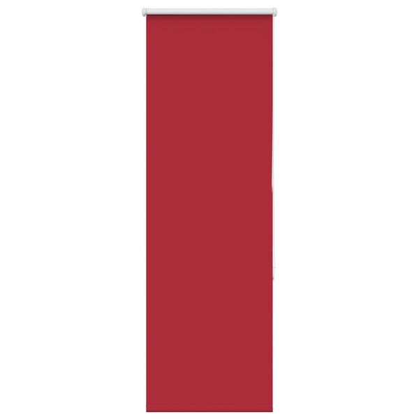 vidaXL Rolgordijn 45x150 cm verduisterend rood Stofbreedte 40,7 cm