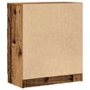 vidaXL Dressoir 60x30x70 cm bewerkt hout oud houtkleurig