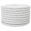vidaXL Katoenen Touw 20 mm 25 m Wit 100% Katoen