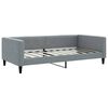 vidaXL Slaapbank 100x190 cm stof lichtgrijs