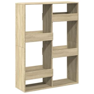 vidaXL Kamerscherm 100x33x135 cm bewerkt hout sonoma eikenkleurig