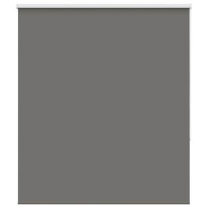 vidaXL Rolgordijn verduisterend 125x175 cm stofbreedte 121,6 cm grijs