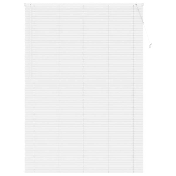 vidaXL Venetiaanse Blind Verstelbaar Wit 213 x 140 cm PVC