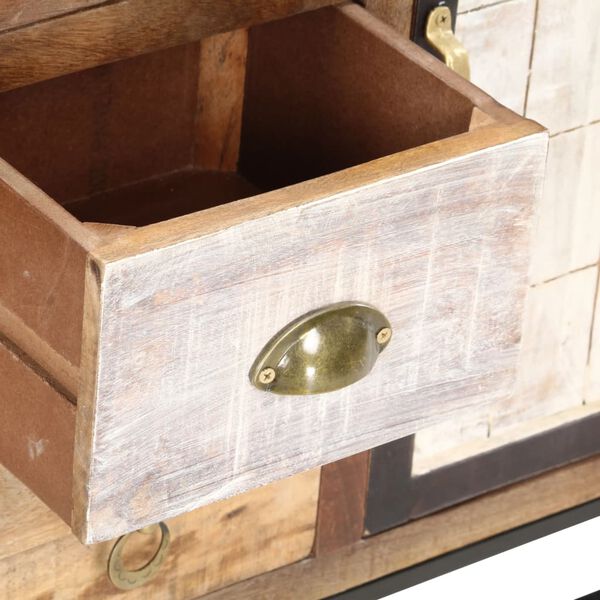 vidaXL Dressoir 60x30x70 cm massief gerecycled hout