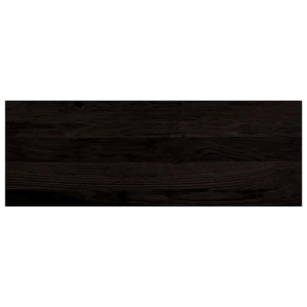 vidaXL Traptreden 12 st 70x25x2 cm massief eikenhout donkerbruin