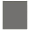 vidaXL Rolgordijn verduisterend 135x150 cm stofbreedte 131,6 cm grijs