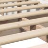 vidaXL Bedframe Wit 100 x 200 cm Massief grenenhout