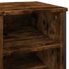 vidaXL Schoenenkast 90x38x61,5 cm bewerkt hout gerookt eikenkleurig