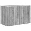 vidaXL TV-wandkast Grijs Sonoma 59,5 x 31 x 40 cm Bewerkt hout