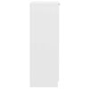 vidaXL Schoenenkast 30x35x100 cm bewerkt hout wit