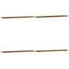 vidaXL Wandschappen 4 st 60x20x1,5 cm bewerkt hout oud houtkleurig