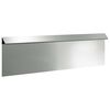 vidaXL Slakkenhekje 16 st 100 x 3,5 x 25 cm Gegalvaniseerd staal
