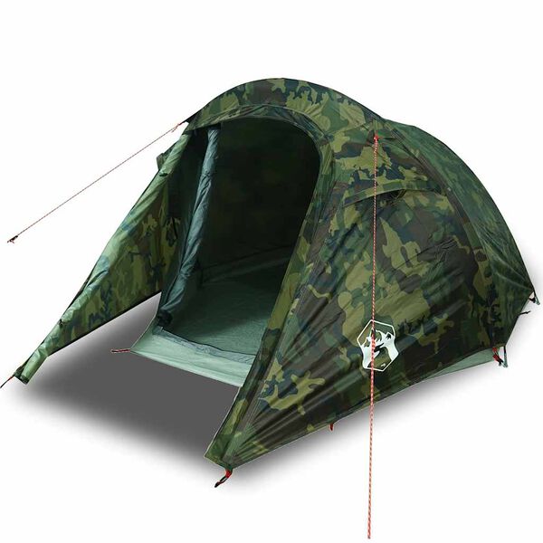 vidaXL Tunneltent 3-persoons waterdicht camouflage