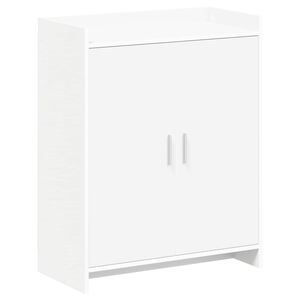 vidaXL Schoenenkast met opslag Wit 73,5 x 36 x 92 cm Bewerkt hout