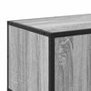 vidaXL Tv-meubel 210x35x41 cm bewerkt hout grijs sonoma eikenkleurig