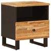 vidaXL Bed kast Bruin 40 x 33 x 46 cm Massief Mango Hout