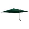 vidaXL Tuinparasol Groen 248,5 x 247,5 x 160 cm Polyester en staal