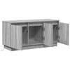 vidaXL TV-kast Grijs Sonoma 100 x 38 x 49 cm Bewerkt hout
