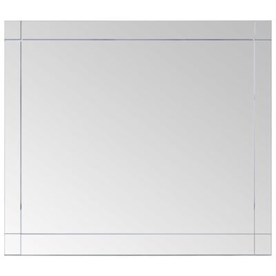 vidaXL Wandspiegel 100x60 cm glas