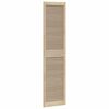 vidaXL Kastdeur 4 pcs Naturel 140.5 x 2 x 59.5 cm Massief grenenhout