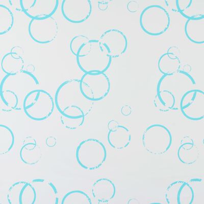 vidaXL Rolgordijn voor douche 100x240 cm bubbel