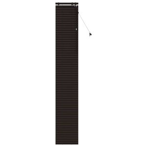 vidaXL Venetiaanse jaloezie Donkerbruin 45 x 250 cm 35 mm