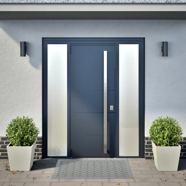 vidaXL Plantenbakken 2 st 40x40x40 cm staal wit