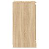 vidaXL Dressoirs 2 st 37,5x35,5x67,5 cm bewerkt hout sonoma eikenkleur