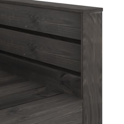 vidaXL 7-delige Loungeset grijs geïmpregneerd grenenhout