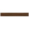 vidaXL Wandschappen 4 st 80x10x1,5 cm bewerkt hout bruin eikenkleur