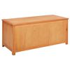 vidaXL Opbergkist 110 x 45 x 45 cm Massief Eikenhout