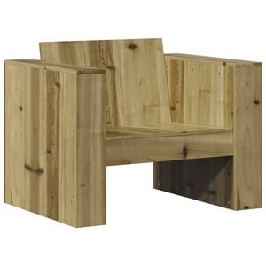 vidaXL Tuinbank 79x60x62 cm ge&iuml;mpregneerd grenenhout