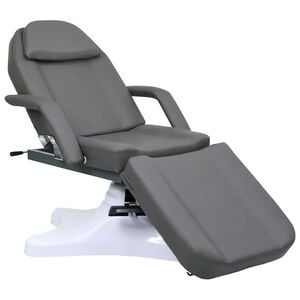 vidaXL Massagetafel 180x62x(86,5-118) cm grijs