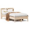 vidaXL Bedframe zonder matras massief grenenhout 100x200 cm